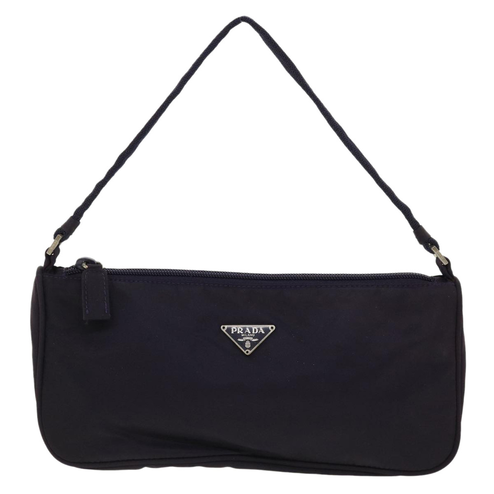 PRADA Accessory Pouch Nylon Purple Auth yk5937 - Picture 13 of 16